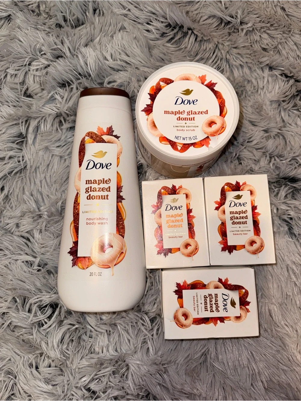 Maple Glazed Donut Nourishing Bath & Body Set - Limited Edition